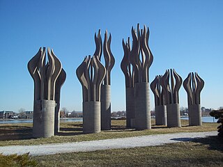 Hommage à René Lévesque, Robert Roussil, 1988.