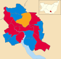 2021 results map