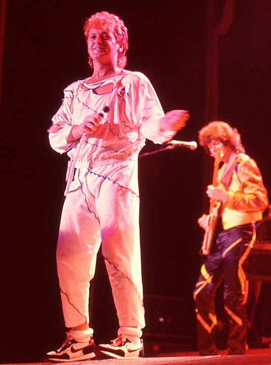 Jon Anderson, head on. Yes at the NEC 1984.jpg