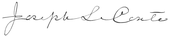 signature de Joseph LeConte