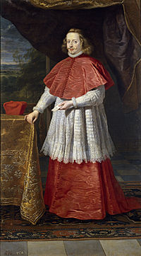 Kardinál-infant Ferdinand v roce 1639 autor portrétu Gaspar de Crayer
