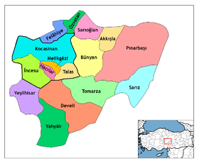 Distritos da província de Caiseri