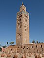 The Kutubiyya Mosque in Marrakesh, built by the Almohads in the 12th century