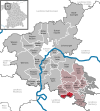Lage der Gemeinde Lülsfeld im Landkreis Schweinfurt