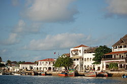 Blick auf Lamu Town