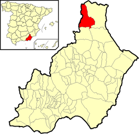 Localisation de María