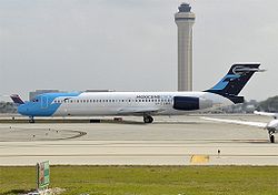 Boeing 717-200 der MexicanaClick