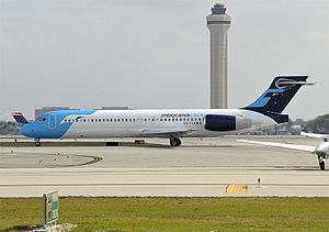 Boeing 717 Of Mexicana Click Taxing on Mexico ...