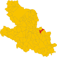 Map of comune of Pratola Peligna (province of L'Aquila, region Abruzzo, Italy).svg