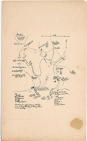 Map of the British invasion of New Haven, Conn...