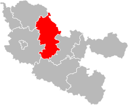 Location of Qarku Boulay-Moselle