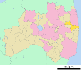 浪江町位置図
