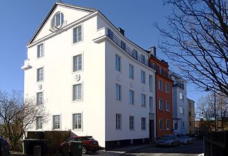 Nordenskiöldsgatan 78, i Djurgårdsstaden, Stockholm, byggherre och byggmästare var Olle Engkvist, byggår 1926.