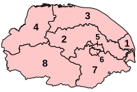 Parliamentary constituencies in Norfolk