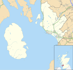 Torr a'Chaisteal is located in North Ayrshire