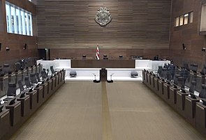 Neue Legislativssaal der Legislativversammlung von Costa Rica, 2021