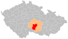 Okres Jihlava na mapě