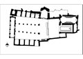 Restauro della Cattedrale di Andria; La Chiesa superiore : Planimetria della Cattedrale a quota +2,00 rispetto al porticato