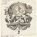 Boekillustratie voor Jan Baptista Wellekens and Pieter Vlaming, "Dichtlievende Uitspanningen". Amsterdam bij A. van Damme, 1710, p. 38.