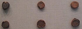 Roman coins were struck, not cast, so these coin moulds were created for forgery. Rmcoinmolds.jpg