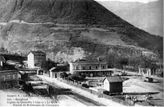 Saint-Georges-de-Commiers, ligne de Grenoble-Gap-La Mure, station de Saint-Georges-de-Commiers, 1906