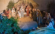 Living nativity scene in Milazzo Santa Maria delle Grazie Milazzo - presepe.jpg