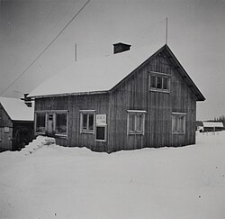 Uusi-Värtsilän työväenyhdistyksen työväentalo 1952