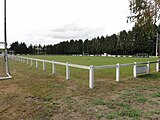 Terrain de football communal et public de Priziac.