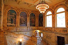 The Chavannes Gallery at the McKim Building with murals painted by Pierre Puvis de Chavannes USA-Boston-Public Library5.jpg