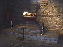 Church of Sweden reliquary shrine of Saint Bridget of Sweden in Vadstena Vadstena klosterkyrka, den 24 juni 2008, bild 5.jpg