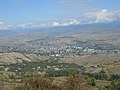 Ahıska manzarası, önde Ğreli köyü