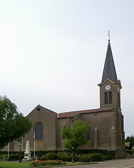 Kerk van Saint-Germain / Sankt German in Vigny / Wingert in Lothringen