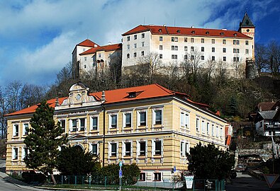 Le château de Vimperk.