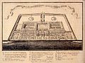 Betskoy's plan for the Foundling Home in Moscow, c.1764.