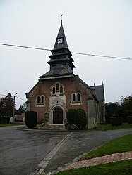 The church in Vrély
