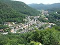 Blick von der Falkenburg nach Wilgartswiesen