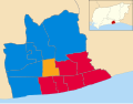 2021 results map