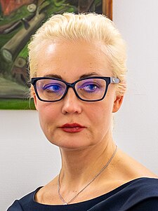 Julija Borisovna Navalná (19. února 2024)