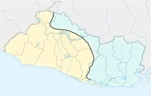 Zonas dialectales del español de El Salvador, según Azcúnuga López (2010) .svg