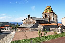 Skyline of Saint-Jean-Lachalm