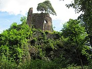 Ruines du château de Schwartzenbourg.