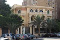 Apartement-Wohnhaus von M. de Botton / Dr. Ibrahim 'Abd el-Sayed Pascha (31.239201 N 29.962195 E) in der Nähe des Museums der Juwelen der Königlichen Familie. Architekt Giacomo Alessandro Loria (1879–1937)