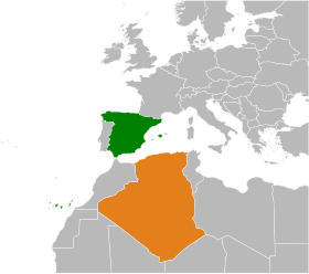 Espagne et Algérie