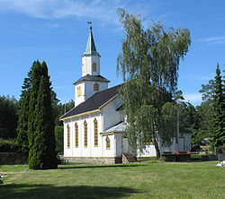 View of the village church