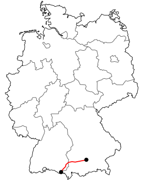 Verlauf der B 18