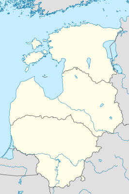 Location map Baltic states