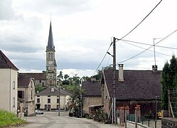 L'église Saint-Eustaise.