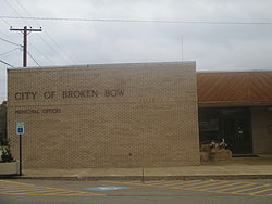 Skyline of Broken Bow