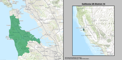 Калифорния, округ Конгресса США 14 (с 2013 г.) .tif