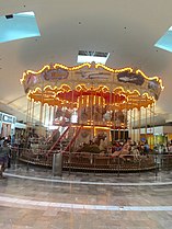 Former Venetian Carousel at Garden State Plaza in Paramus, New Jersey, which closed in 2016